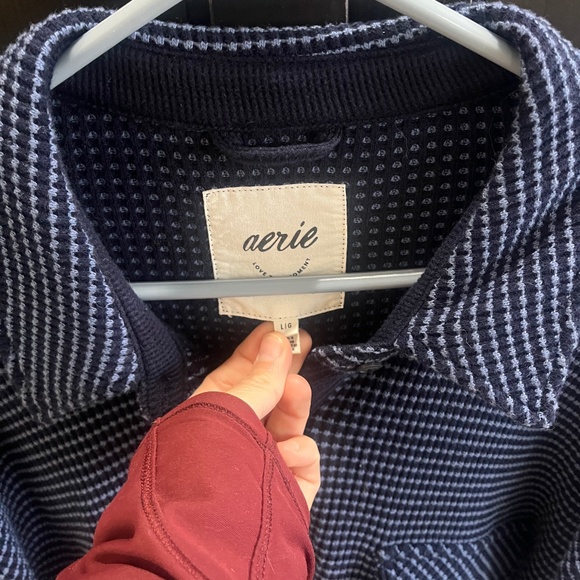 Aerie Lumberjane Shacket - Picture 1 of 3